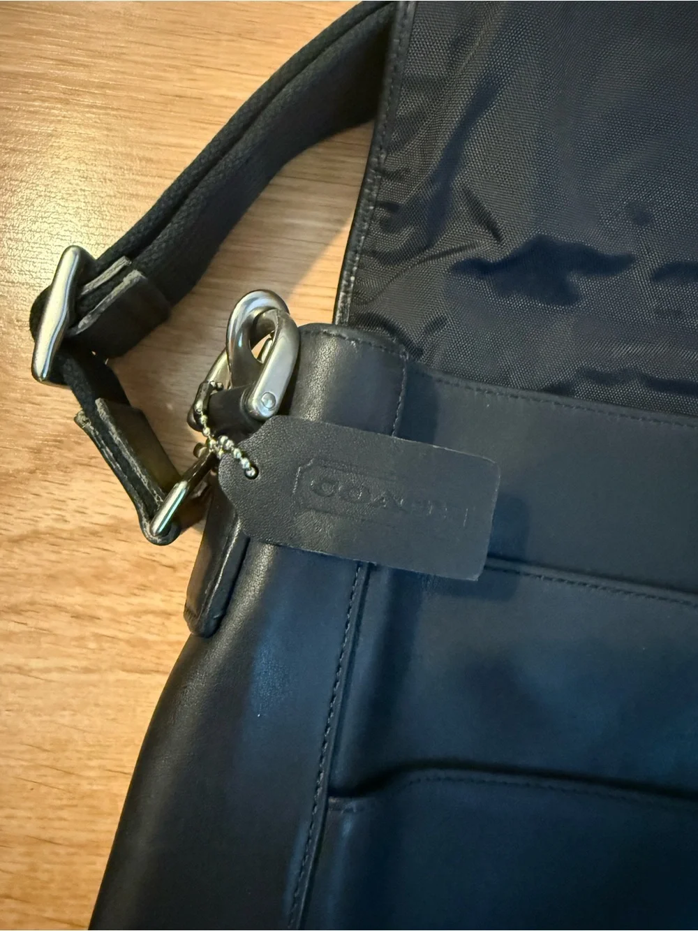 Coach Large Men’s Leather messanger bag